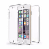 360° Front And Back Slim Clear TPU Gel Cover Case For Various iPhone ,Samsung Galaxy & Huawei Models - Compas Shopping