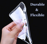 Transparent Slim Clear Back Gel Case Silicone TPU Skin Cover For Various LG Phone Models - Compas Shopping