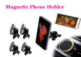 Magnetic Phone Holder Air Vent Universal Mount Various Colours Car Mount Holder - Compas Shopping