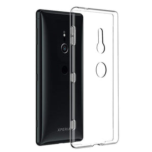 Transparent Clear Back Gel Case Silicone TPU Skin Cover For Various Sony Xperia Phone Models - Compas Shopping