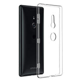 Transparent Clear Back Gel Case Silicone TPU Skin Cover For Various Sony Xperia Phone Models - Compas Shopping