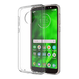 Transparent Clear Back Gel Case Silicone TPU Skin Cover For Motorola Moto G6/ G6 Play/ E5 - Compas Shopping