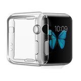 Transparent Clear Back Gel Case Silicone TPU Skin Cover For Apple iWatch 2/3/4 series - Compas Shopping